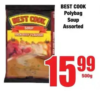 Boxer Superstores BEST COOK Polybag Soup Assorted offer