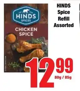 Boxer Superstores HINDS Spice Refill Assorted offer