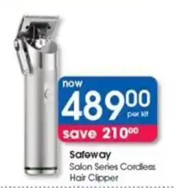 Clicks Safeway Salon Series Cordless Hair Clipper offer