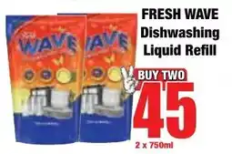 Boxer Superstores FRESH WAVE Dishwashing Liquid Refill offer