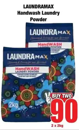 Boxer Superstores LAUNDRAMAX Handwash Laundry Powder offer