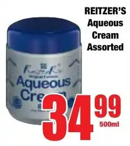 Boxer Superstores REITZER'S Aqueous Cream Assorted offer