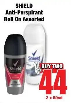 Boxer Superstores SHIELD Anti-Perspirant Roll On Assorted offer