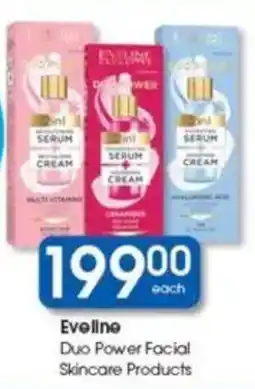 Eveline Duo Power Facial Skincare Products