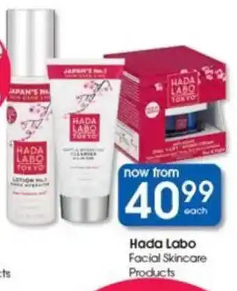 Clicks Hada Labo Facial Skincare Products offer
