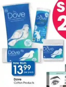 Clicks Dove Cotton Products offer