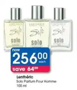 Clicks Lenthéric Solo Parfum Pour Homme offer