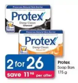 Clicks Protex Soap Bars offer