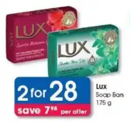 Clicks Lux Soap Bars offer