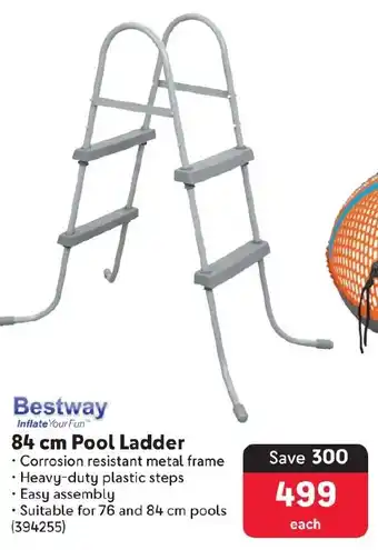 Makro Bestway Pool Ladder offer