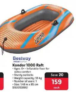 Makro Bestway Kondor 1000 Raft offer