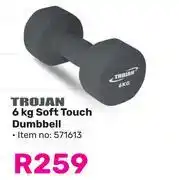 Game Trojan 6Kg Soft Touch Dumbbell offer