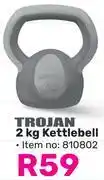 Game Trojan 2Kg Kettlebell offer