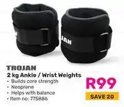 Game Trojan 2Kg Ankle/Wrist Weights offer