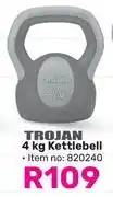 Game Trojan 4Kg Kettlebell offer