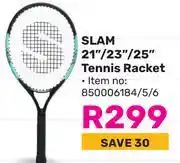 Game Slam 21/23/25 Tennis Racket offer