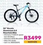 Game Movelo 26 Aluminium 5.0 Mountain Bike offer