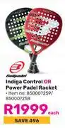 Game Bull Padel Indiga Control Or Power Padel Racket-Each offer