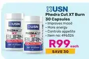 Game USN Phedra Cut XT Burn 30 Capsules-Each offer