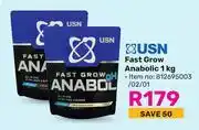 Game USN Fast Grow Anabolic-1Kg offer