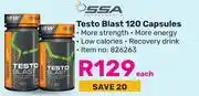 Game SSA Testo Blast 120 Capsules-Each offer