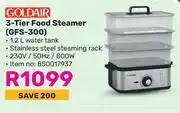 Game Goldair 3-Tier Food Steamer GFS-300 offer