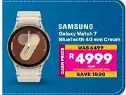 Game Samsung Galaxy Watch 7 Bluetooth 40mm Cream-Each offer