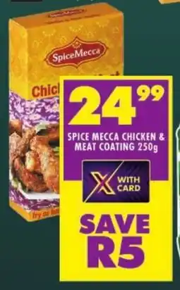 Shoprite Spice mecca chicken & meat coating offer