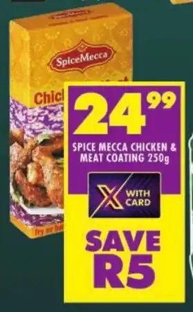 Shoprite Spice mecca chicken & meat coating offer