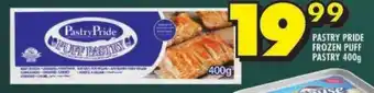 Shoprite Pastry pride frozen puff pastry offer