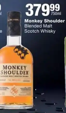 Checkers Liquor Shop Monkey Shoulder Blended Malt Scotch Whisky offer