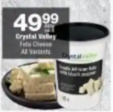 Checkers Crystal Valley Feta Cheese All Variants offer