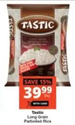 Checkers Tastic Long Grain Parboiled Rice offer