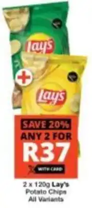 Checkers Lay's Potato Chips All Variants offer