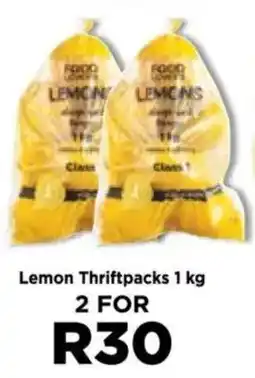 Food Lover's Market Lemon Thriftpacks offer