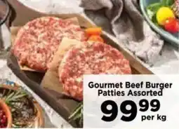 Food Lover's Market Gourmet Beef Burger Patties Assorted offer