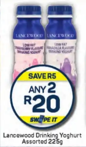 Pick n Pay Hypermarket Lancewood Drinking Yoghurt Assorted offer