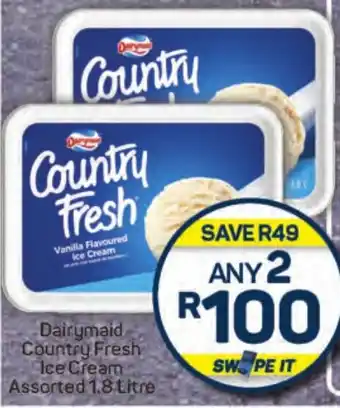 Pick n Pay Hypermarket Dairymaid Country Fresh Ice Cream Assorted offer