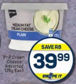 Pick n Pay Hypermarket PnP Cream Cheese Assorted offer