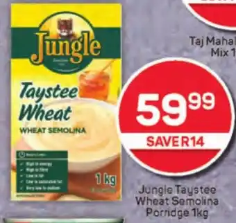 Pick n Pay Hypermarket Jungle Taystee Wheat Semolina Porridge offer