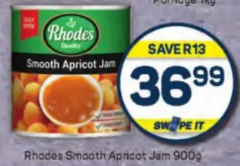 Pick n Pay Hypermarket Rhodes Smooth Apricot Jam offer