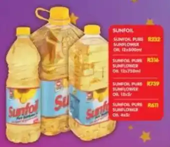 Shoprite Sunfoil pure sunflower oil offer