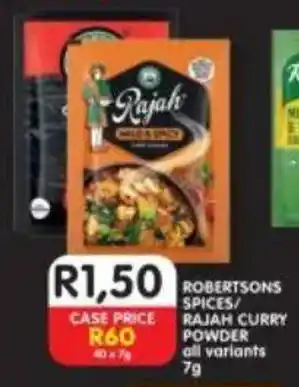 Shoprite Robertsons spices/ rajah curry powder all variants offer