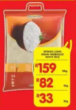 Shoprite Spekko long grain parboiled white rice offer