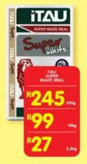 Shoprite Itau super maize meal offer