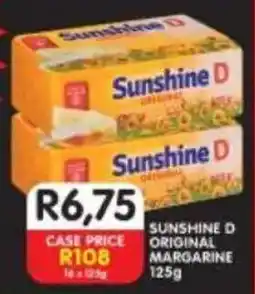 Shoprite Sunshine d original margarine offer