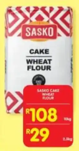 Shoprite Sasko cake wheat flour offer