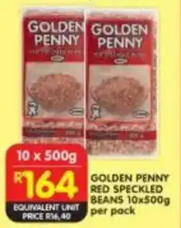 Shoprite Golden penny red speckled beans offer