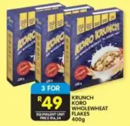 Shoprite Krunch koro wholewheat flakes offer