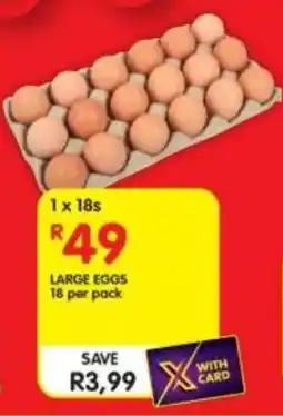 Shoprite Large eggs offer